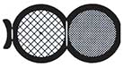 EM-Tec folding TEM support grids, 100/300 mesh, 205/57 μm hole, 49/28 μm bar